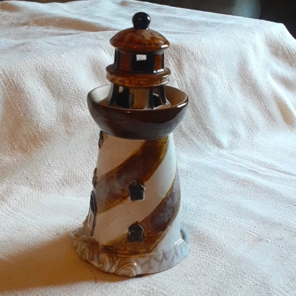 Lighthouse Votive/Candle Ceramic Holder - Picture 4 of 7